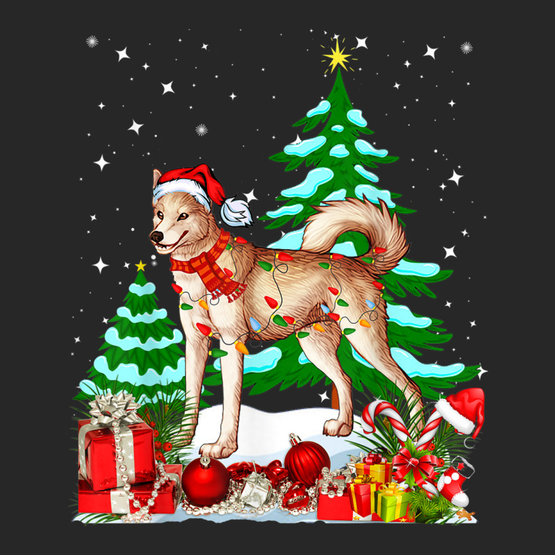 Funny Canaan Dog Christmas Xmas Cute Men's T-shirt Pajama Set by Posh | Artistshot