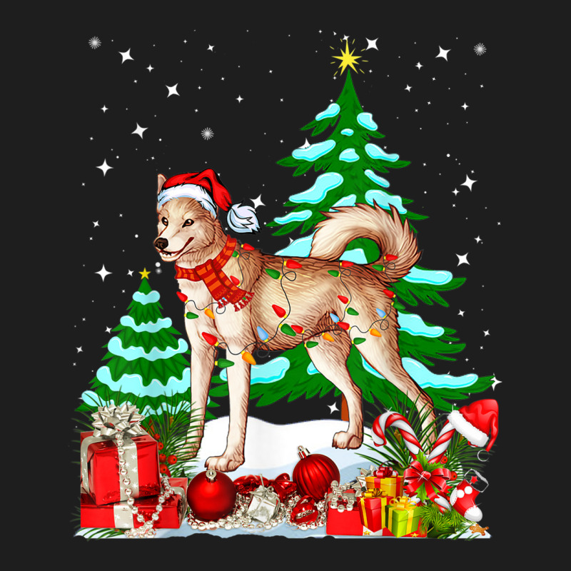 Funny Canaan Dog Christmas Xmas Cute Classic T-shirt by Posh | Artistshot