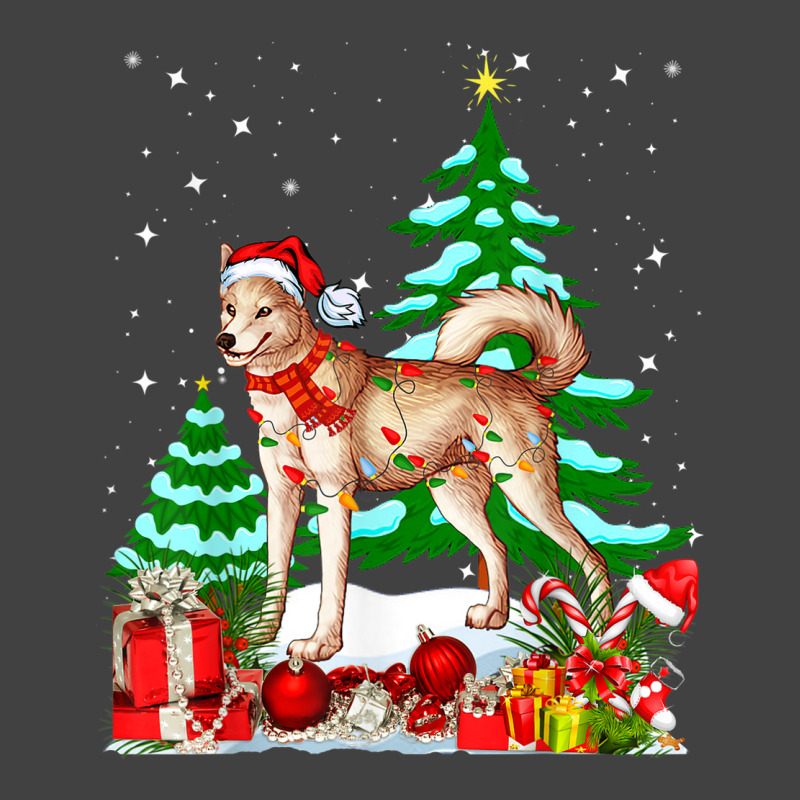 Funny Canaan Dog Christmas Xmas Cute Vintage T-Shirt by Posh | Artistshot