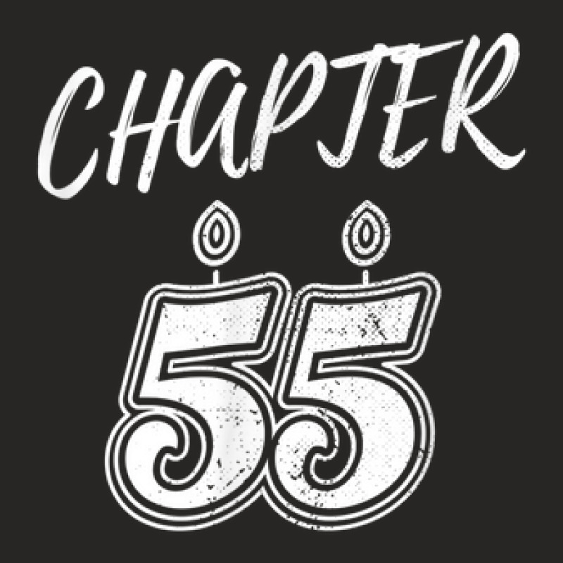 Chapter 55 Happy B Day Fifty Five Years Milestone Birthday Ladies Fitted T-Shirt by Garnet | Artistshot