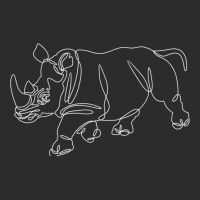 Minimalist Rhino   Zoologist Rhinoceros Safari Animal Lover T Shirt Exclusive T-shirt | Artistshot