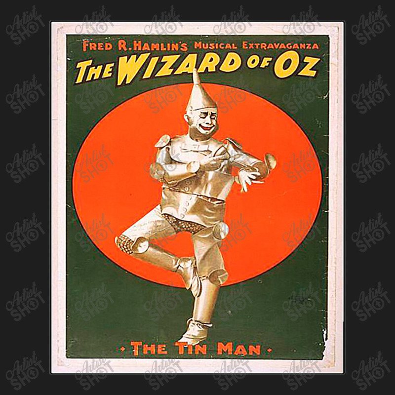 Wizard Of Oz Tin Man Poster Classic T-shirt | Artistshot