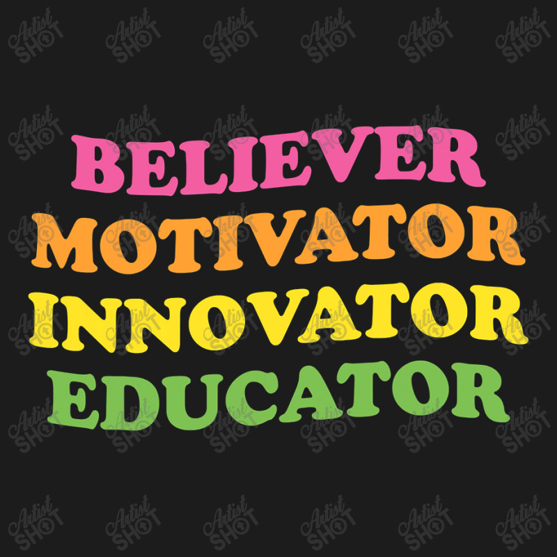 Believer Motivator Innovator Educator First Day Of School Hoodie & Jogger set by time5803 | Artistshot