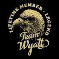 Wyatt Name - Lifetime Member Legend - Eagle Toddler Sweatshirt | Artistshot