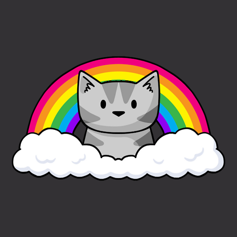 Rainbow Kitty Vintage Short | Artistshot