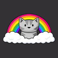 Rainbow Kitty Vintage Hoodie | Artistshot