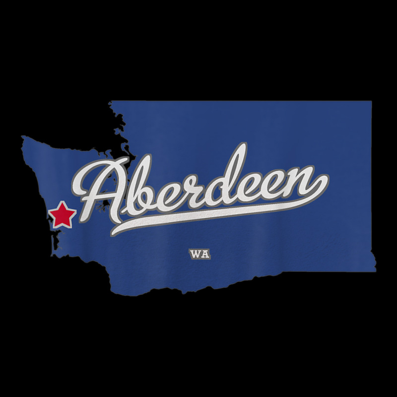 Aberdeen Washington Wa Map Youth Jogger | Artistshot