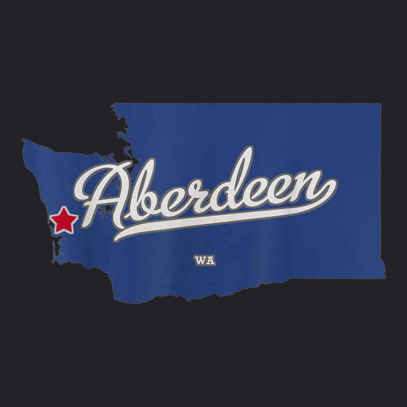 Aberdeen Washington Wa Map Youth Tee | Artistshot