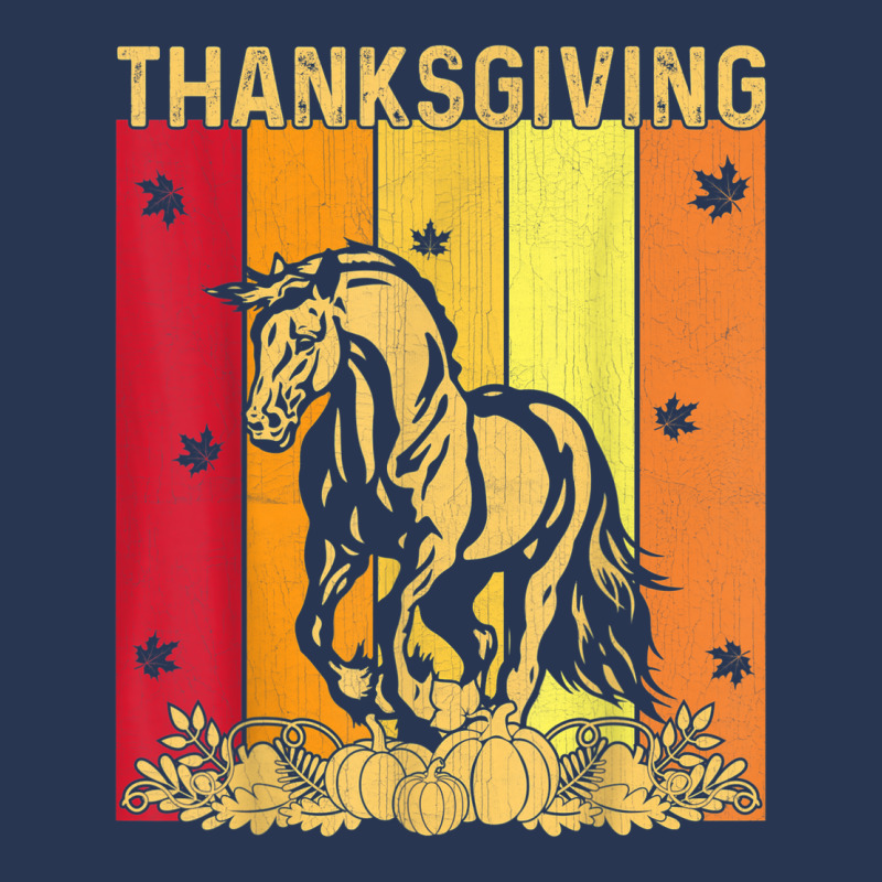 Thanksgiving Retro Horse Matching Family Pajamas Ladies Denim Jacket by Color | Artistshot