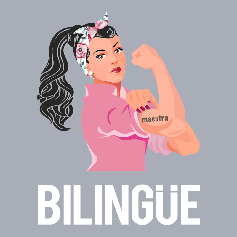 Maestra Bilingue Bilingual Spanish Teacher Long Sleeve T Shirt Tank Dress by cm-arts | Artistshot