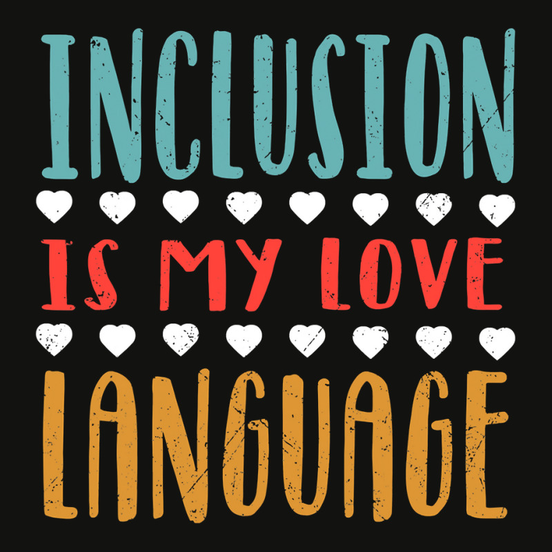 Sped Inclusion Is My Love Language Special Education Teacher Scorecard Crop Tee by cm-arts | Artistshot