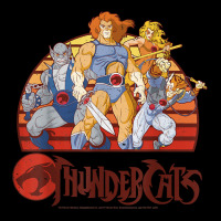 Thundercats Group Retro Sunset T Shirt Cropped Sweater | Artistshot