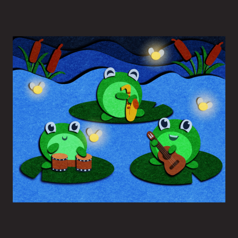 Cute Frogs Playing Musical Instruments Vintage Cap by JAMESDSHARP | Artistshot