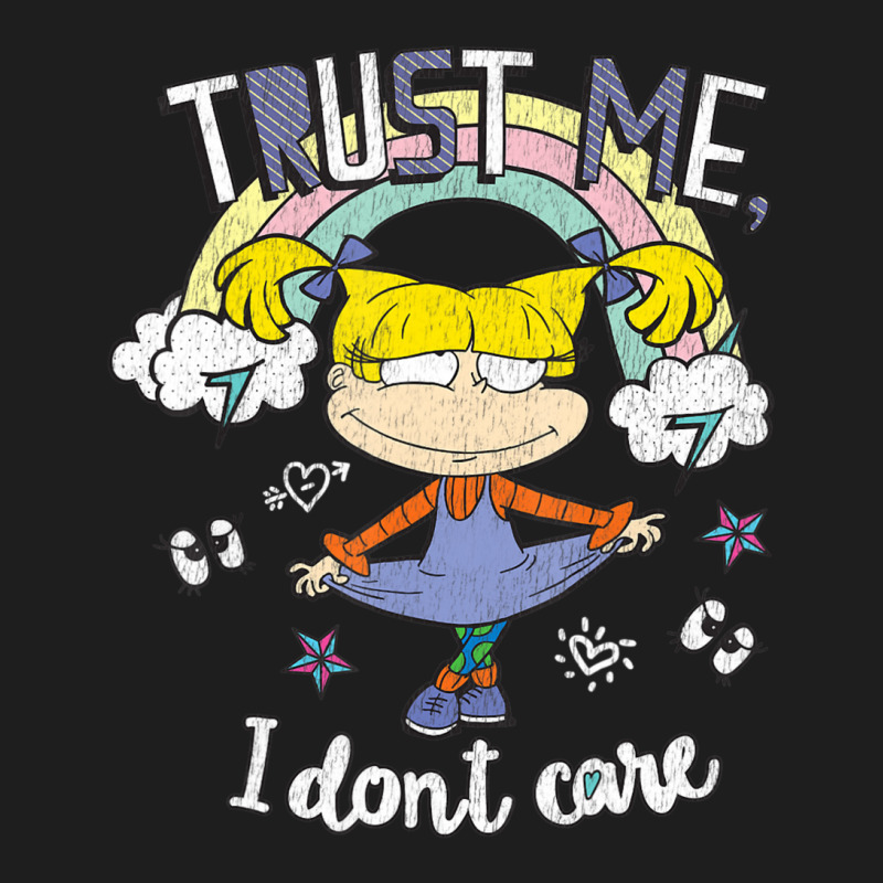 Rugrats Angelica Trust Me Don't Care Rainbow Classic T-shirt by cm-arts | Artistshot