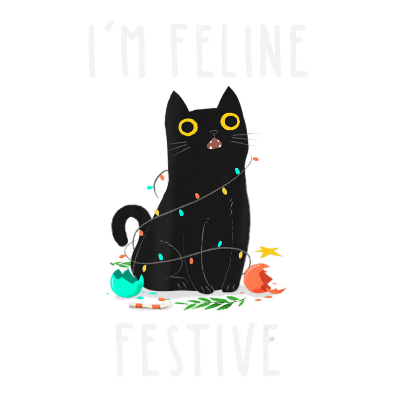 Cat Christmas Feline Festive Women & Kids Xmas Sticker | Artistshot