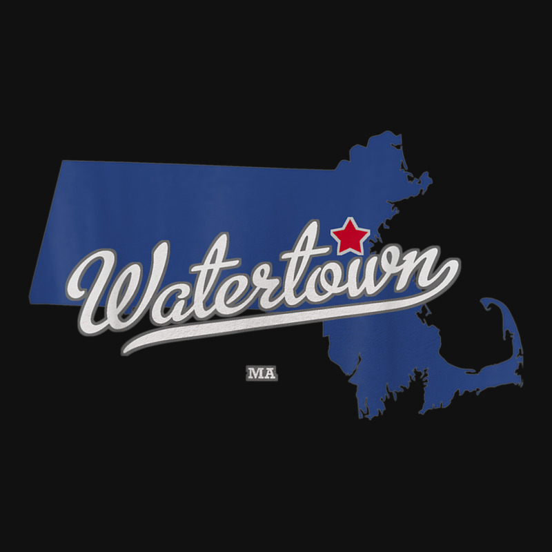 Watertown Massachusetts Ma Map Baby Bibs by Uniform | Artistshot