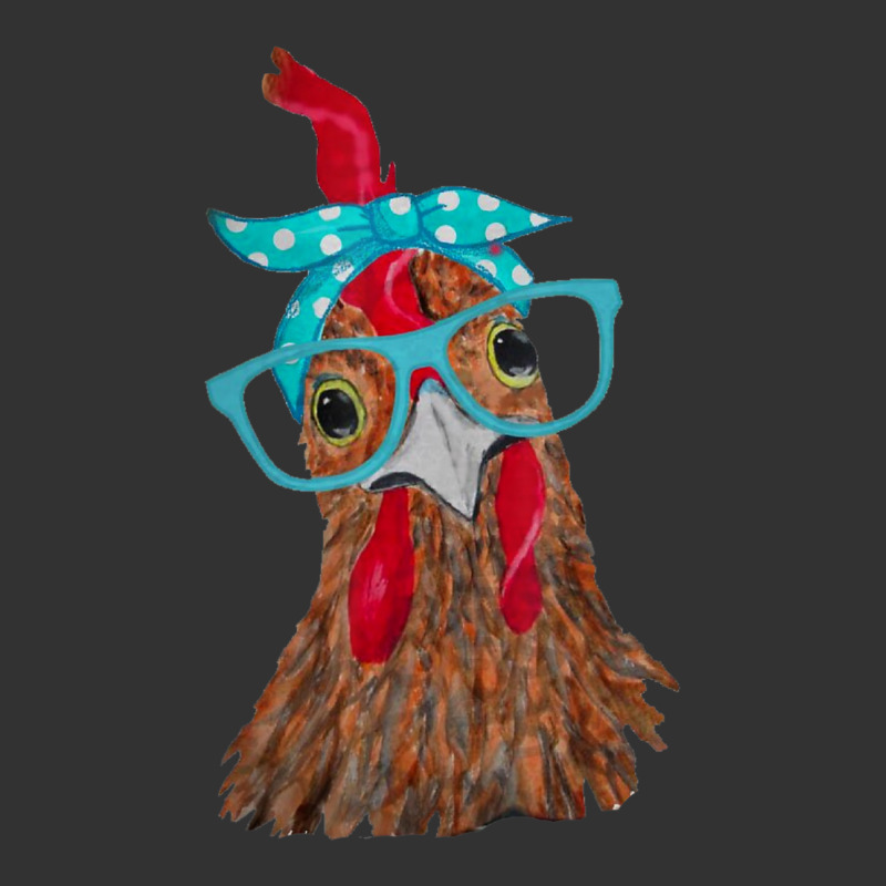 Chicken With Bandana Headband And Glasses Cute Baby Bodysuit by cm-arts | Artistshot