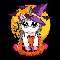 Cute Halloween Shirt Girls Kids Witchy Unicorn Halloween T Shirt Pocket T-shirt | Artistshot