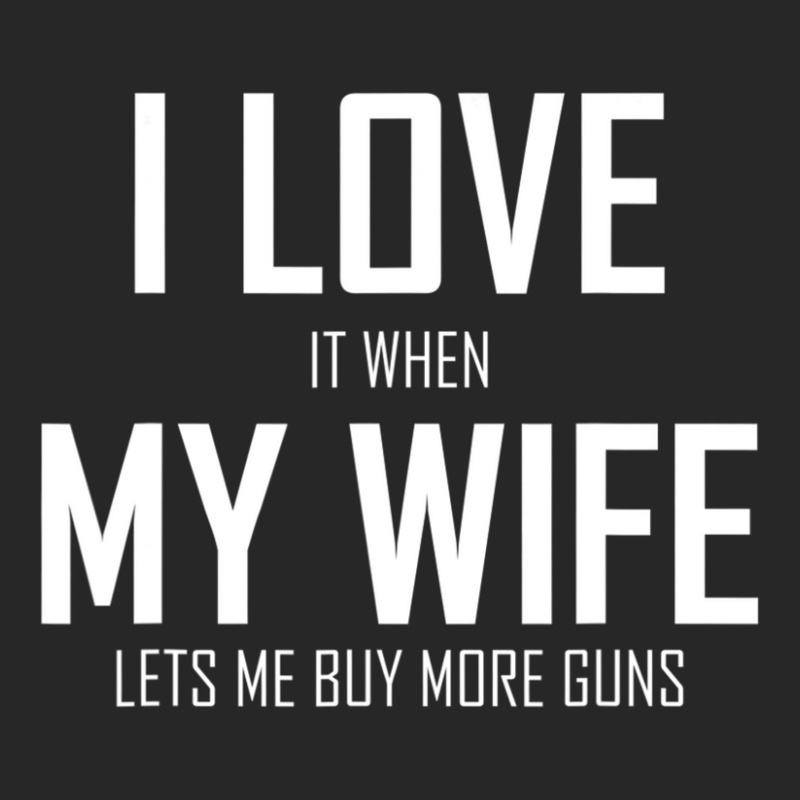 Mens I Love It When My Wife Lets Me Buy More Guns Men's T-shirt Pajama Set | Artistshot