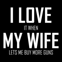 Mens I Love It When My Wife Lets Me Buy More Guns Men's Long Sleeve Pajama Set | Artistshot