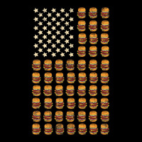 Cheeseburger Patriotic Usa American Flag National Burger Day T Shirt Lightweight Hoodie | Artistshot