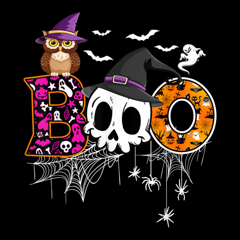 Boo Skull Own Witch's Hat And Ghost Funny Halloween Costume Zipper Hoodie by Posh | Artistshot