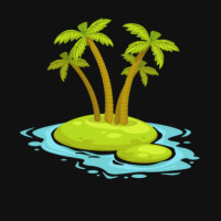 Mini Calm Island 1 Full Set Car Mats | Artistshot