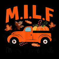 Milf Man I Love Fall Funny Seasonal Truck Pumpkin Autumn Youth Zipper Hoodie | Artistshot