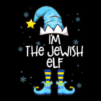 Happy Christmukkah Jewish I'm The Jewish Elf Christmas Xmas Adjustable Cap | Artistshot