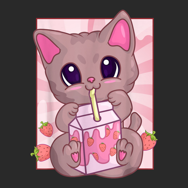 Strawberry Milkshake Cat For Women Girls, Kawaii Maneki Neko T Shirt Toddler T-shirt by cm-arts | Artistshot