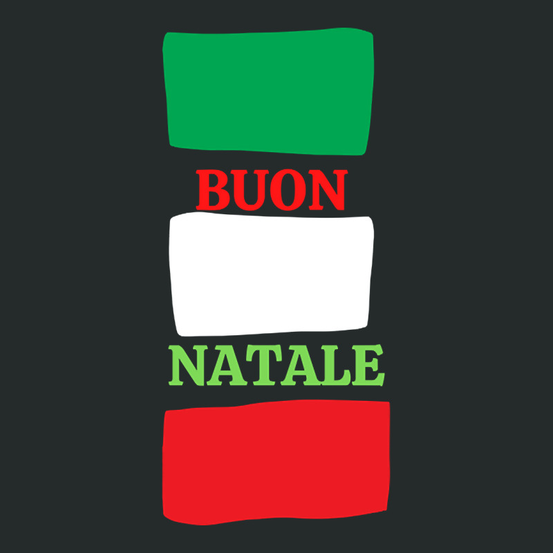 Buon Natale Women's Triblend Scoop T-shirt by Kanmosrin52 | Artistshot