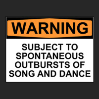 Warning Subject To Spontaneous Outbursts Of Song And Dance Men's T-shirt Pajama Set | Artistshot