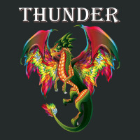 Imagine You Are A Thunder Dragon Breathing Fire With Wings Women's Triblend Scoop T-shirt | Artistshot