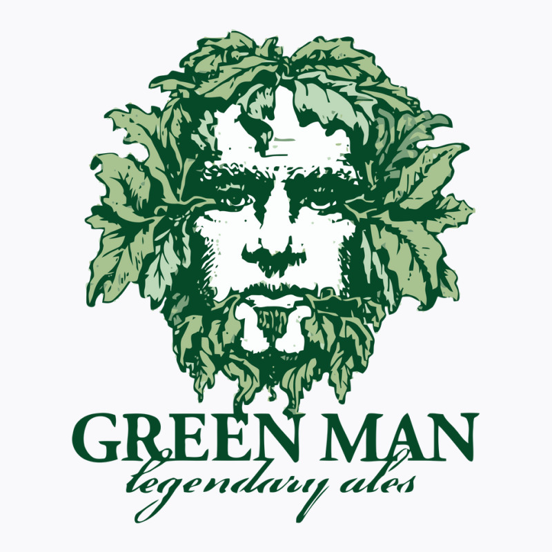 Green Man T-shirt | Artistshot