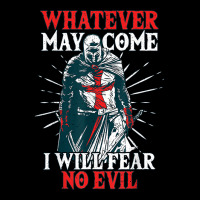 Templar Knight Costume, I Will Fear No Evil, Holy Crusader T Shirt Adjustable Cap | Artistshot