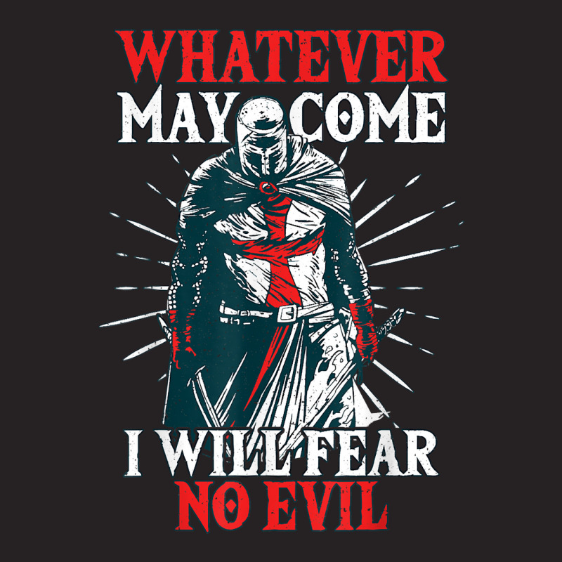 Templar Knight Costume, I Will Fear No Evil, Holy Crusader T Shirt Vintage Cap | Artistshot