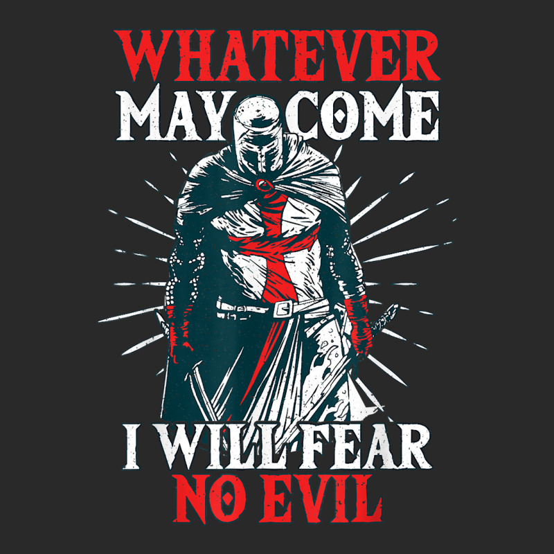 Templar Knight Costume, I Will Fear No Evil, Holy Crusader T Shirt Printed Hat | Artistshot