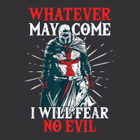 Templar Knight Costume, I Will Fear No Evil, Holy Crusader T Shirt Vintage Hoodie | Artistshot