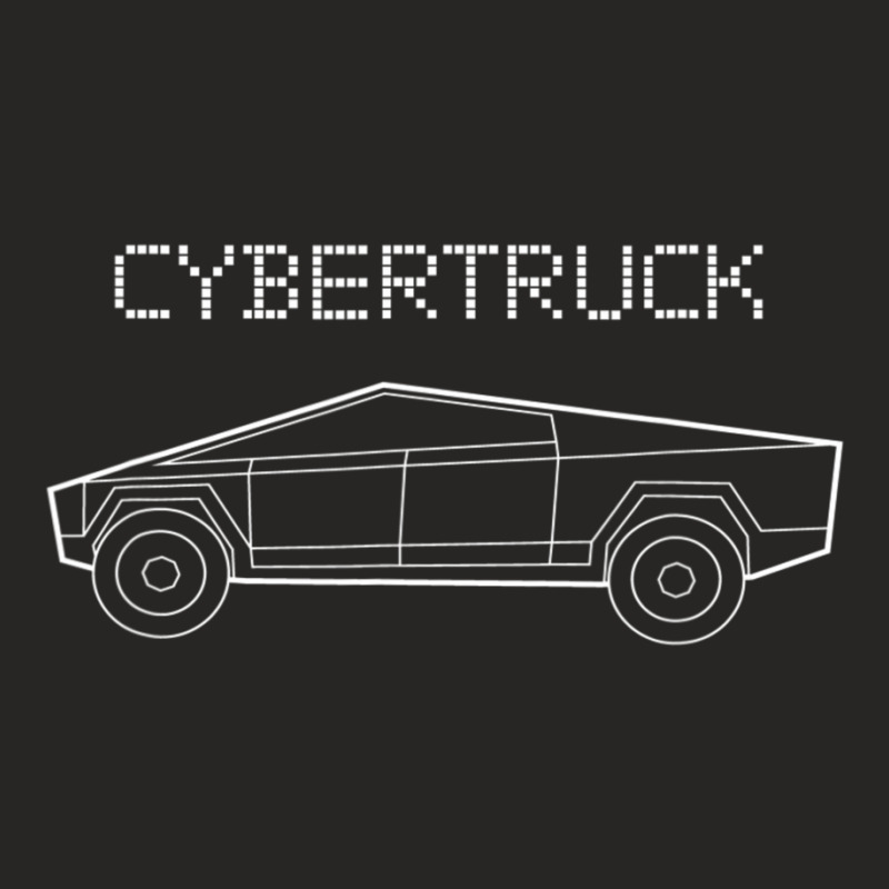 Cyber Tech Futuristic Truck For Auto Car Fans Ladies Fitted T-Shirt by cm-arts | Artistshot