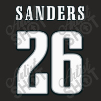 Miles Sanders Eagles Ladies Fitted T-shirt | Artistshot