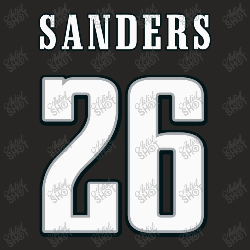 Miles Sanders Eagles Ladies Fitted T-Shirt by ngetalkdulu | Artistshot