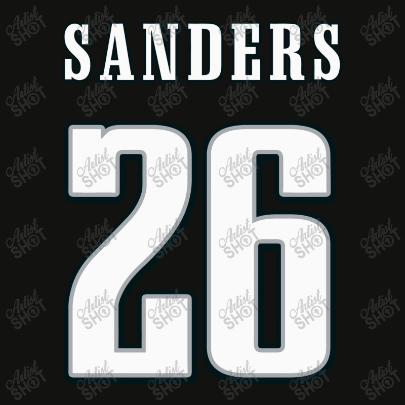 Miles Sanders Eagles Scorecard Crop Tee by ngetalkdulu | Artistshot