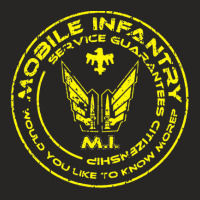 Starship Troopers - Mobile Infantry Patch Ladies Fitted T-shirt | Artistshot