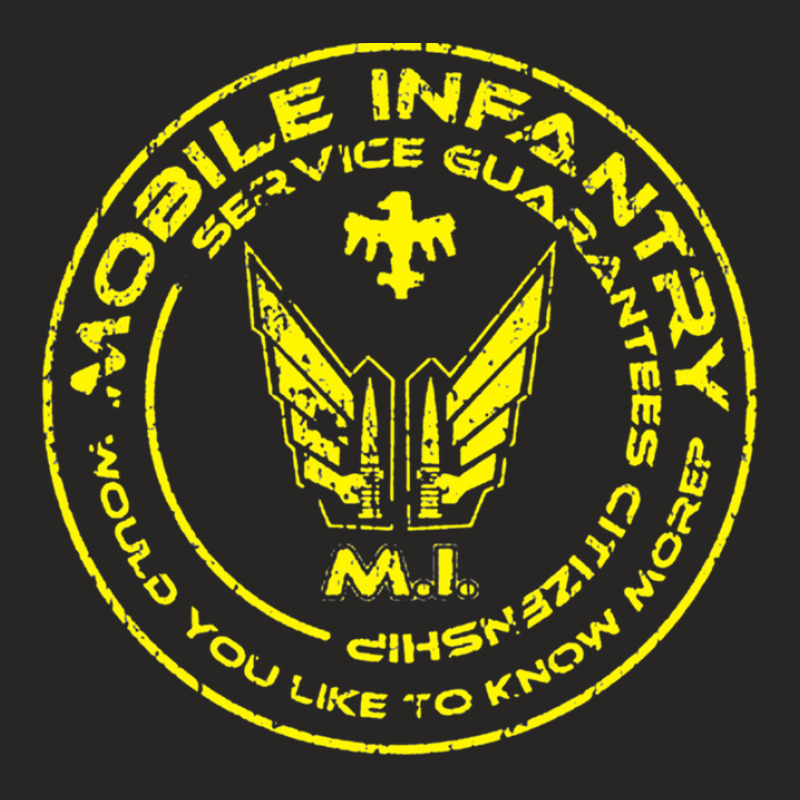 Starship Troopers - Mobile Infantry Patch Ladies Fitted T-Shirt by cm-arts | Artistshot