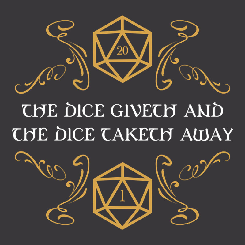 The Dice Giveth And Taketh Away Tabletop Rpg Gaming Ladies Curvy T-Shirt by Kosdapen517 | Artistshot