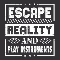 Escape Reality And Play Instruments Vintage Hoodie | Artistshot