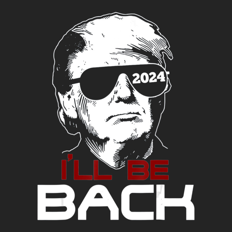 I'll Be Back Trump 2024 3/4 Sleeve Shirt by cm-arts | Artistshot