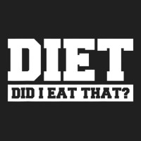 Diet. Did I Eat That Diet Gym Fitness Workou Ladies Polo Shirt | Artistshot