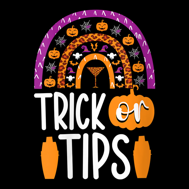 Womens Trick Or Tips Bartender Halloween Bartending Mixologist V Neck Unisex Jogger by cm-arts | Artistshot