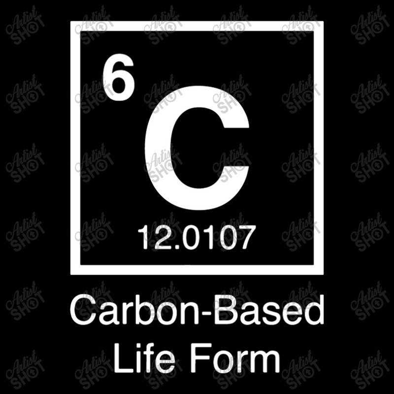 Carbon Based Life Form Funny V-neck Tee | Artistshot